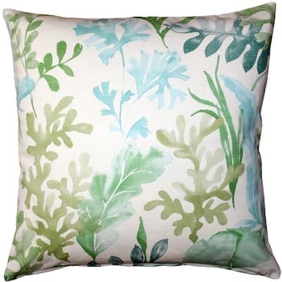 Sea Garden Throw Pillow