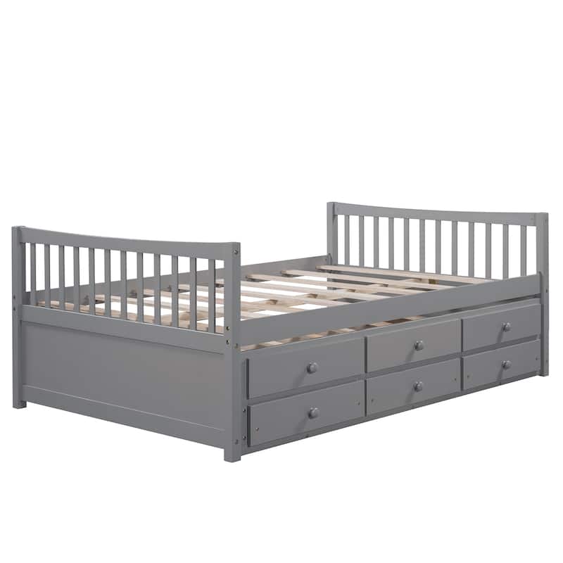 Daybed with Trundle and Drawers