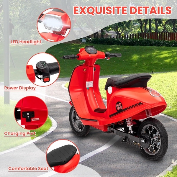 Hetoy Electric Moped Scooter for Kids On Sale Bed Bath Beyond 41694890