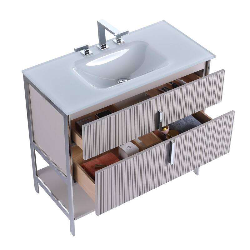 Fine Fixtures Serenity Modern bathroom vanity