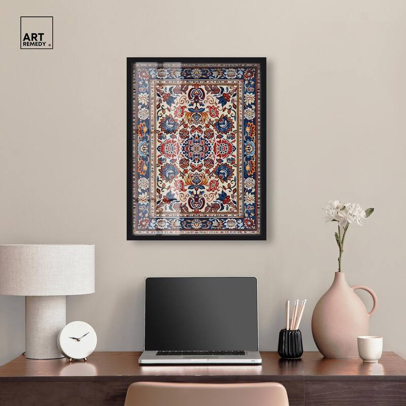 Morrocan Garden Shadowbox by Art Remedy