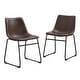 preview thumbnail 11 of 11, Middlebrook Prusiner Faux Leather Dining Chair, Set of 2