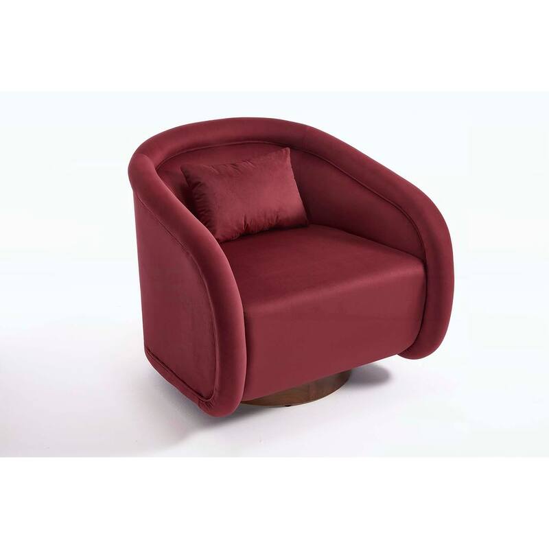 360-degree Swivel Barrel Chair,for Living Room, Bedroom,or Office