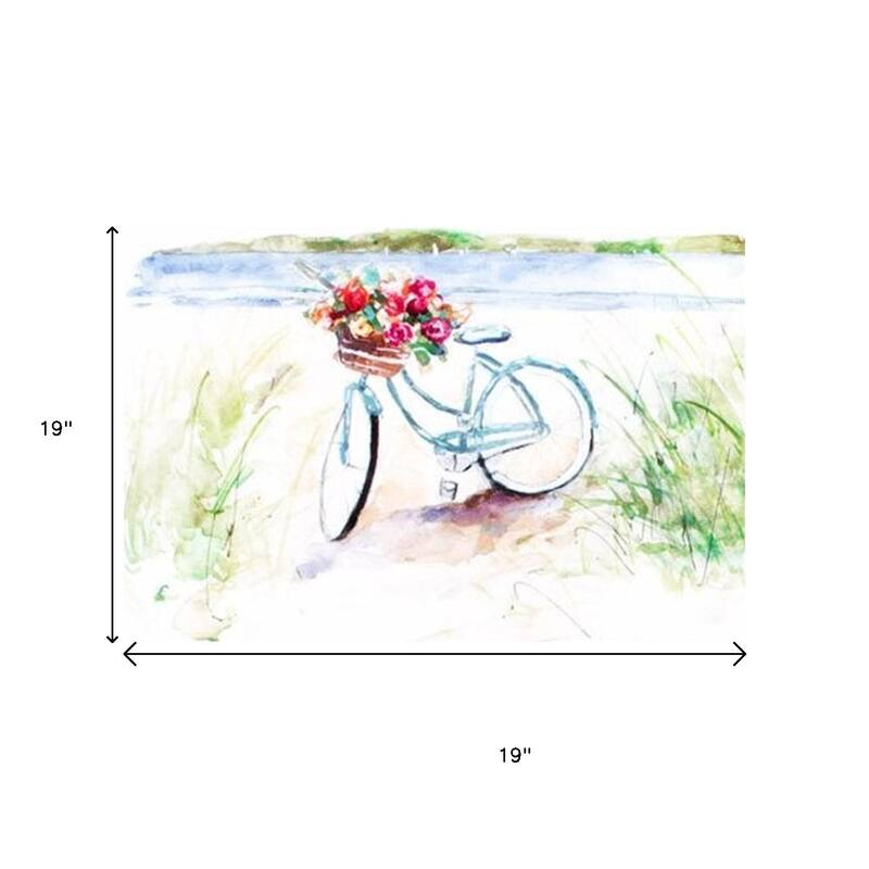 HomeRoots Set Of Two Summer Ride Brown Framed Wall Art