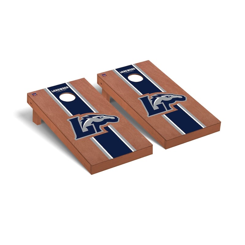 Longwood Lancers Rosewood Cornhole Board Set