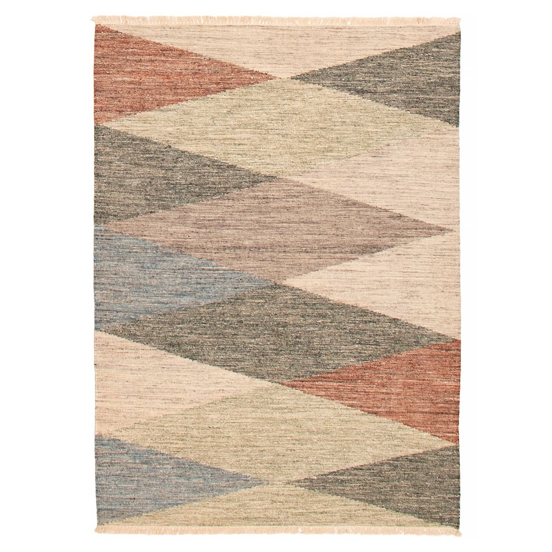 Ankara FW Multi Color Kilim 5'1" x 7'3" - 5'1 x 7'3 - Multi Color - 5'1 x 7'3