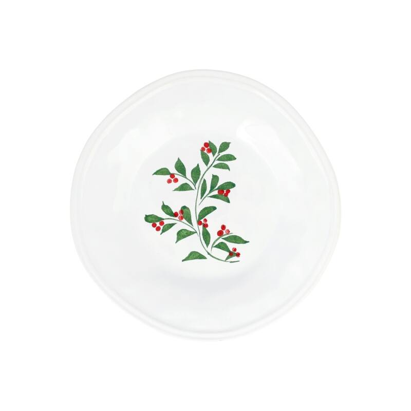 viva by VIETRI Aria Holiday Salad Plate