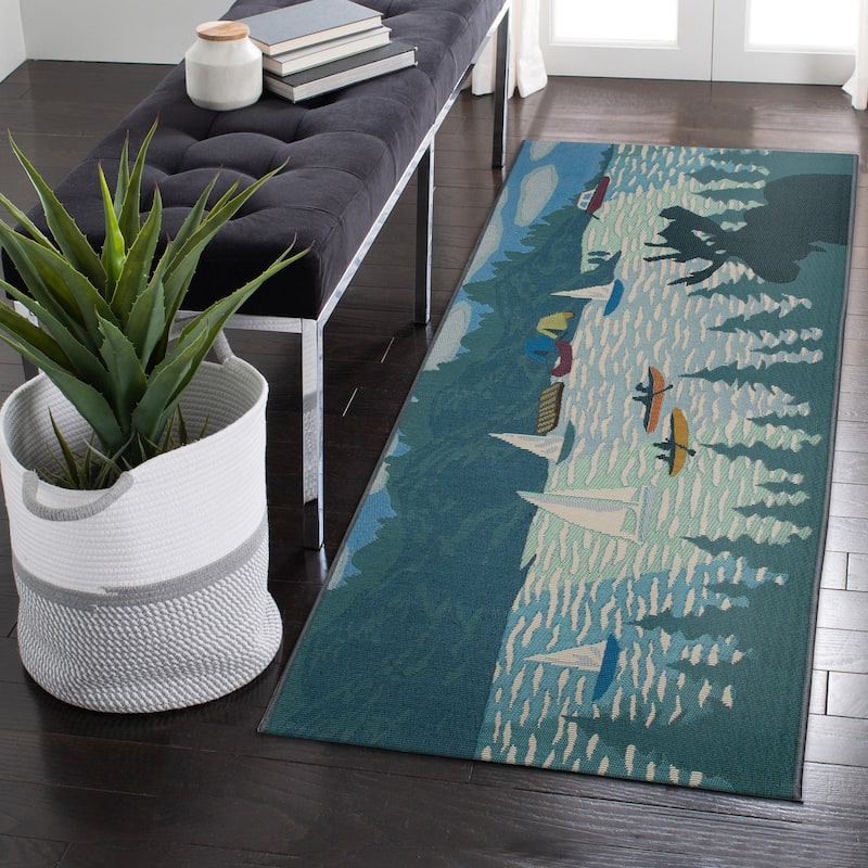Liora Manne Esencia Lake Life Indoor/Outdoor Mat
