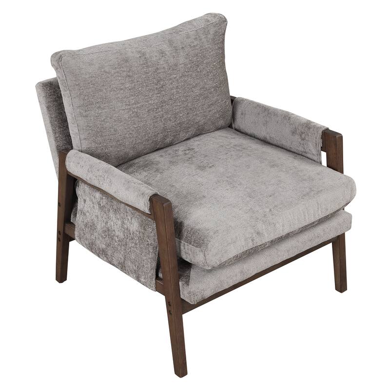 30.2" Velvet Arm Chair