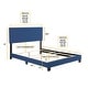 preview thumbnail 27 of 26, Boyd Sleep Florence Faux Leather Upholstered Bed Frame with Headboard
