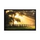 preview thumbnail 5 of 10, iCanvas "Break Of Dawn" by Lucas Moore Framed Ebony - 18x26