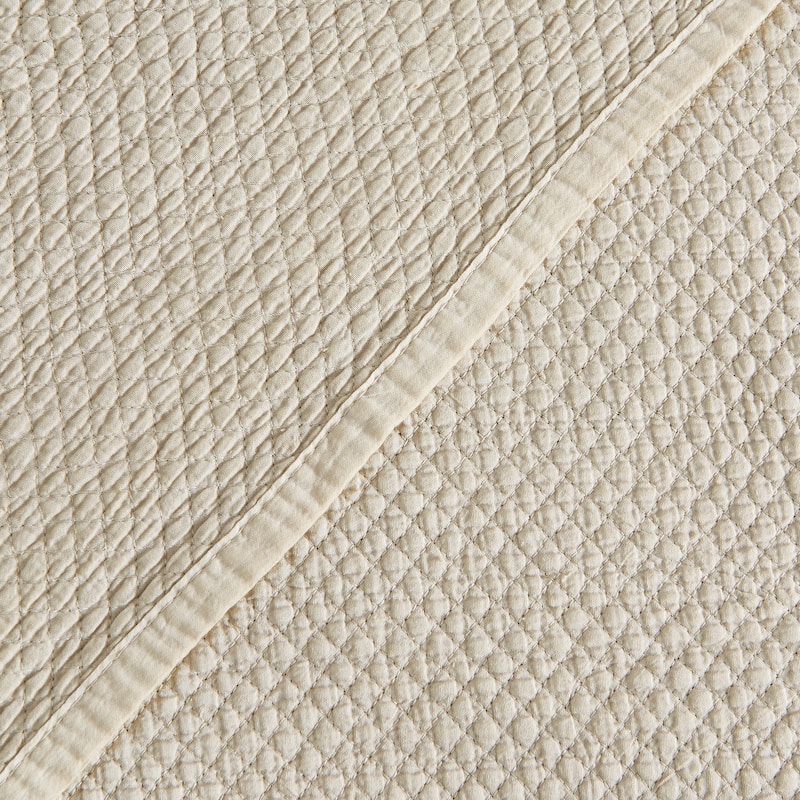 Linery & Co. Soft Stonewashed Stitched Lightweight Quilt Set