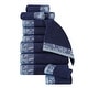 preview thumbnail 63 of 69, Superior Wisteria Cotton Floral Jacquard 12 Piece Bathroom Towel Set