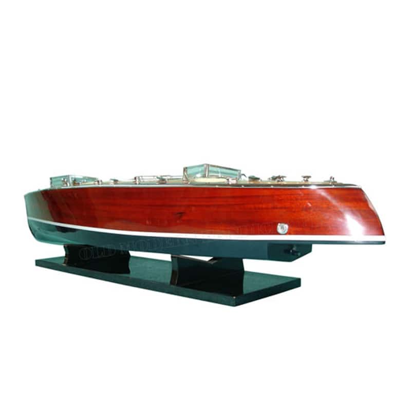 Typhoon Painted Speedboat Model - Multi-Color