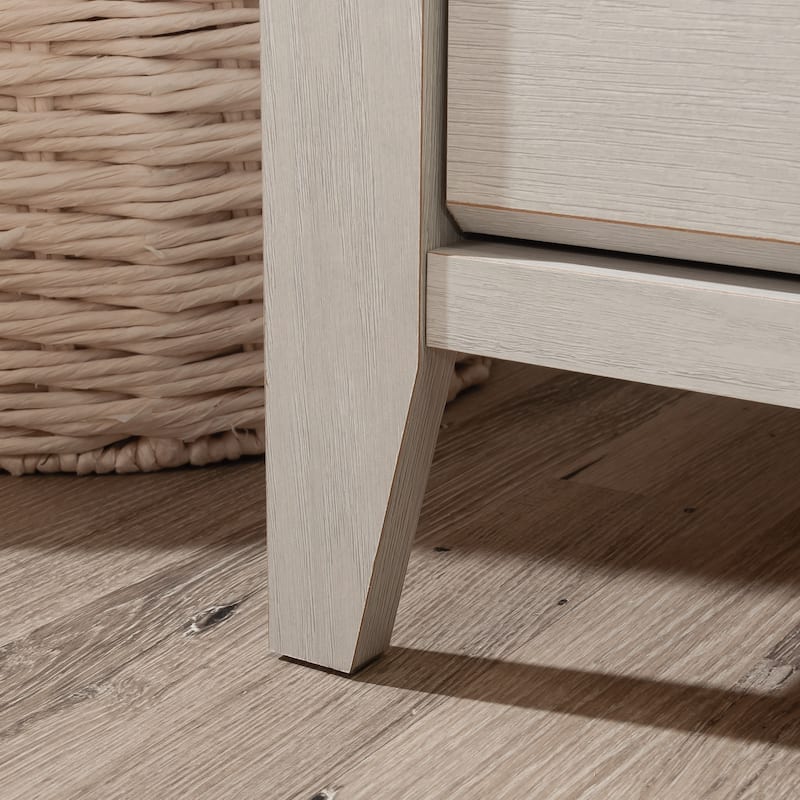 Engineered Wood Transitional Dresser with Six Spacious Drawers