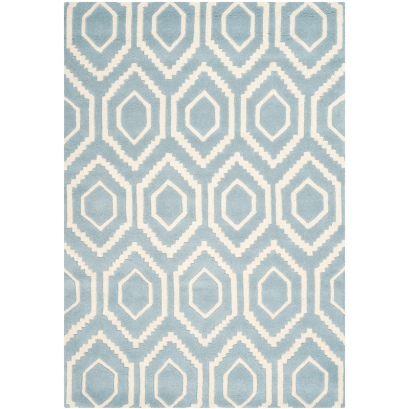 SAFAVIEH Handmade Chatham Altrud Moroccan Modern Wool Rug