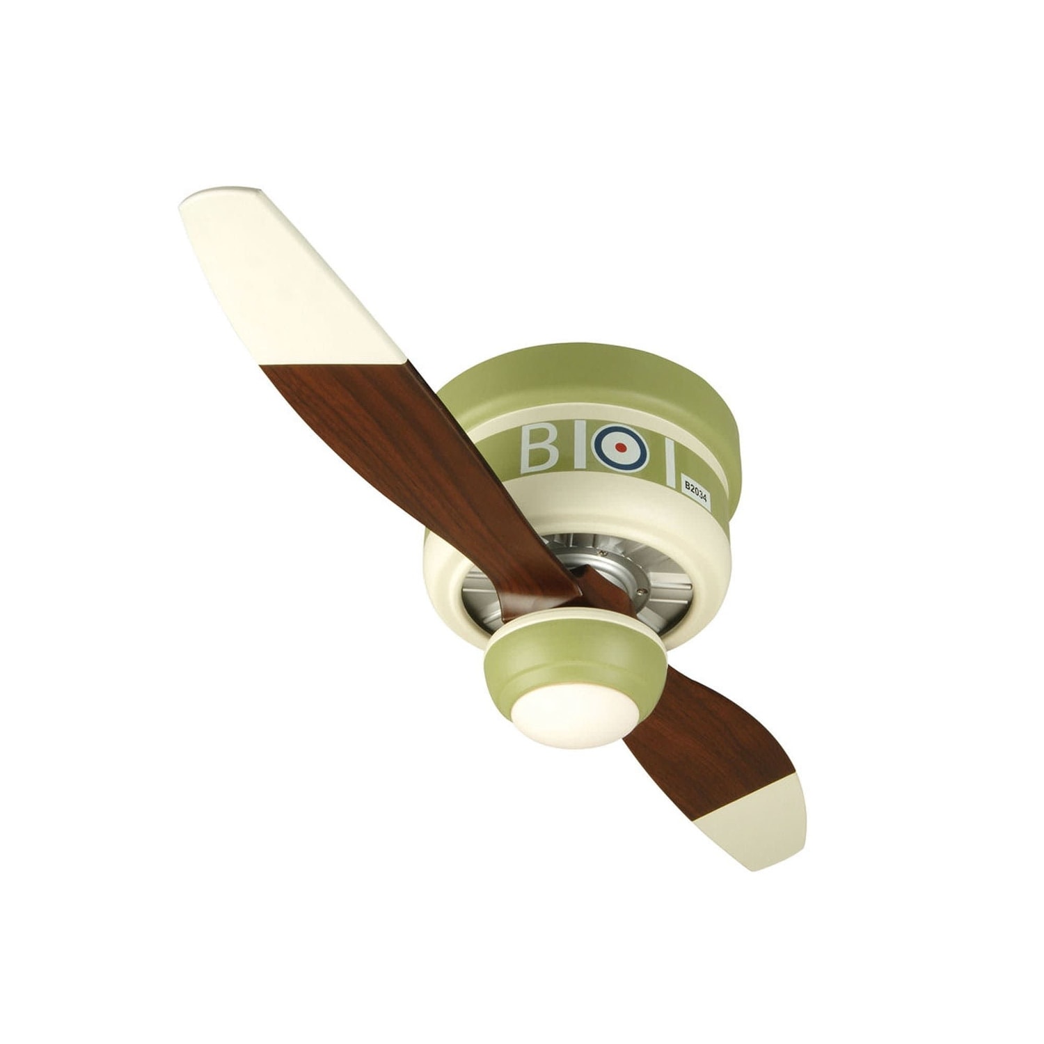 Craftmade Sopwith Camel Youth Fans 42 2 Blade Flush Mount Indoor Ceiling Fan Blades Remote And Light Kit Included