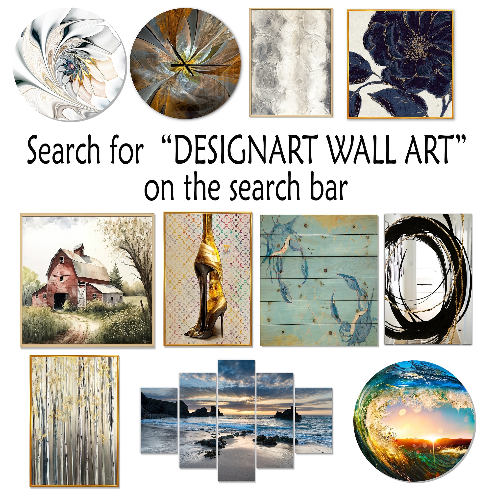 Coastal Treasures Canvas Wall Art Set