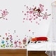 preview thumbnail 2 of 3, Walplus Colorful Flower Pink Monkey Children Wall Sticker Nursery Decor