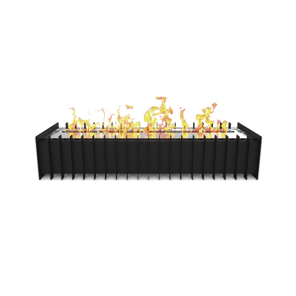 Shop Regal Flame Pro 24 Inch 4 8 Liter Ventless Bio Ethanol Fireplace Grate Burner Insert For Easy Conversion From Gas Logs Gel Free Shipping Today Overstock 30646972