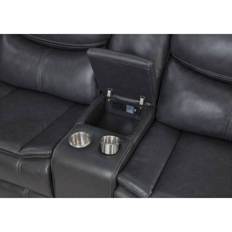 Sycamore Upholstered Power Reclining Sectional Sofa
