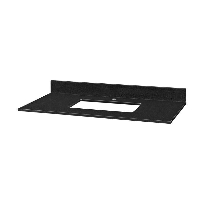 Elk Home Stone Vanity Top - Undermount Sink Black Stone Vanity