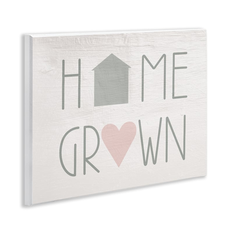 Stupell Home Grown Country Words Wall Plaque Art Design By Lil' Rue