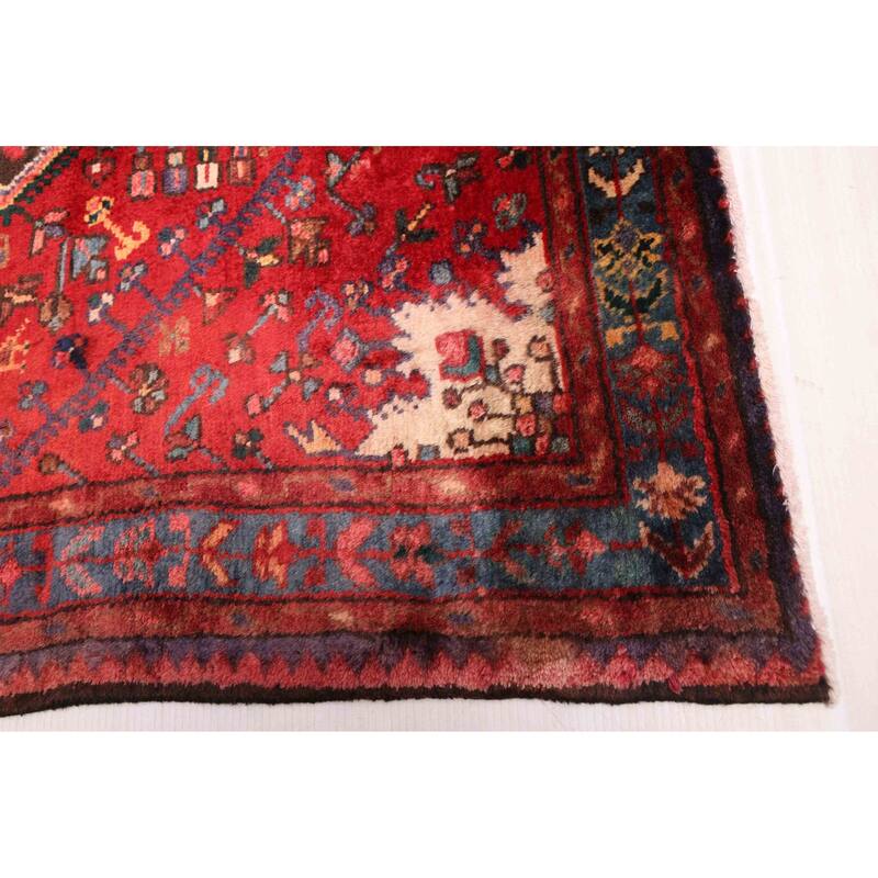 ECARPETGALLERY Hand-knotted Anadol Red Wool Rug - 2'8 x 10'6