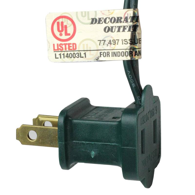 3' Medium Floral Artificial Christmas Tree Multi-Color Lights - 3 Foot