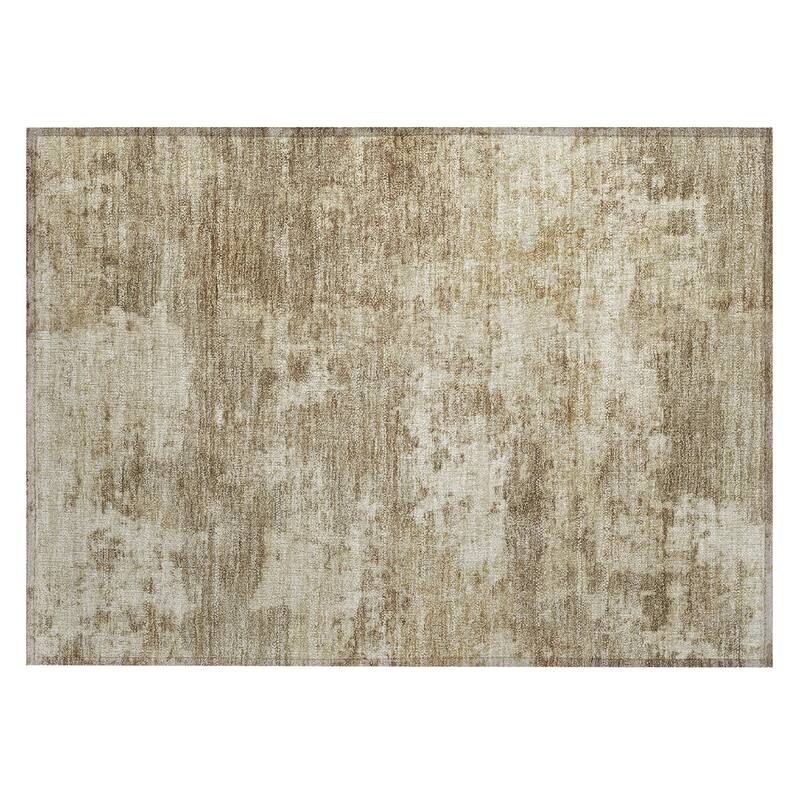 Machine Washable Indoor/ Outdoor Modern Jenna Chantille Rug