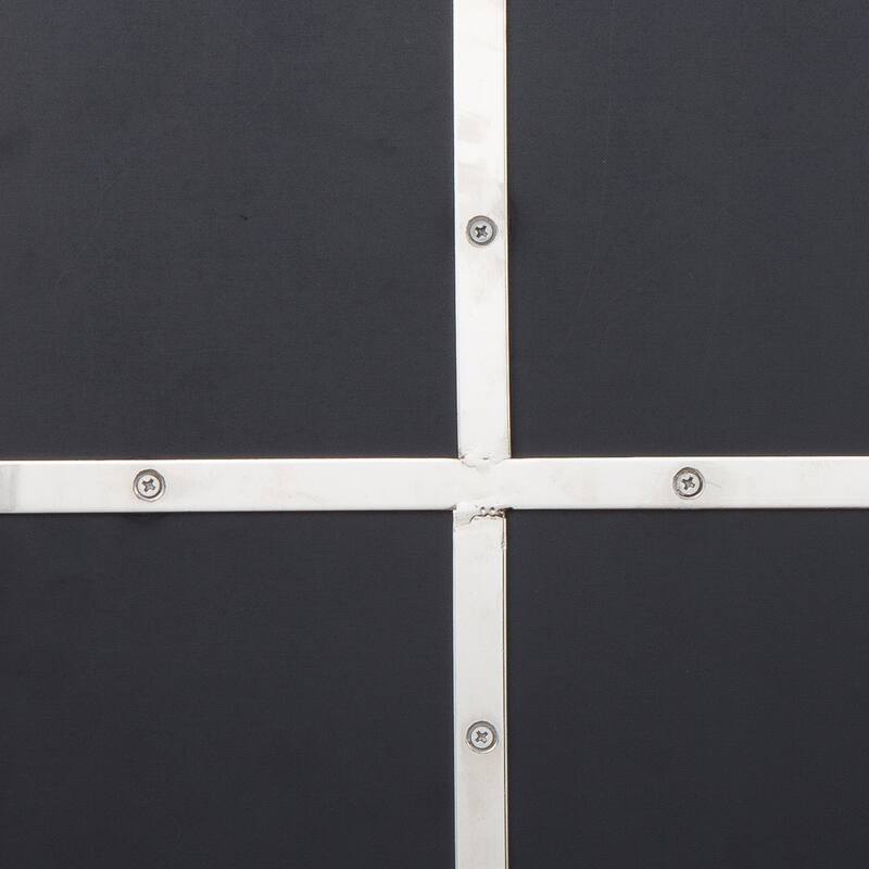 Varaluz Kye Rounded Rectangular Wall Mirror - Polished Nickel - Polished Nickel