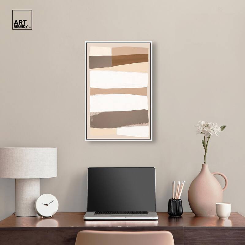 Linear Landscape I Canvas by Art Remedy