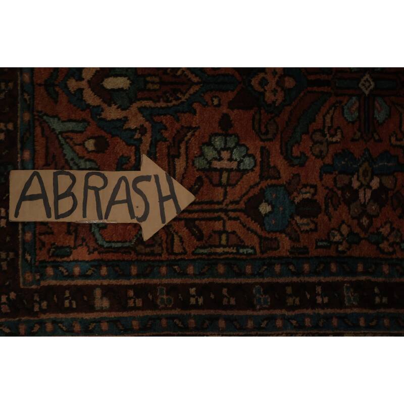 Hand Knotted Oriental 100% Wool Carpet Tribal Oranges & Rust Lilian Area Rug - 3' 0'' X 2' 0''