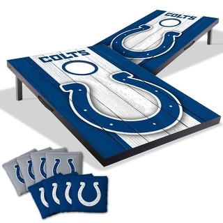 Indianapolis Colts NFL Compact 2x3 Tailgate Cornhole Board Set