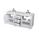 preview thumbnail 6 of 9, Elegant Lighting VF29072D Chase 72" Free Standing Double Basin Vanity