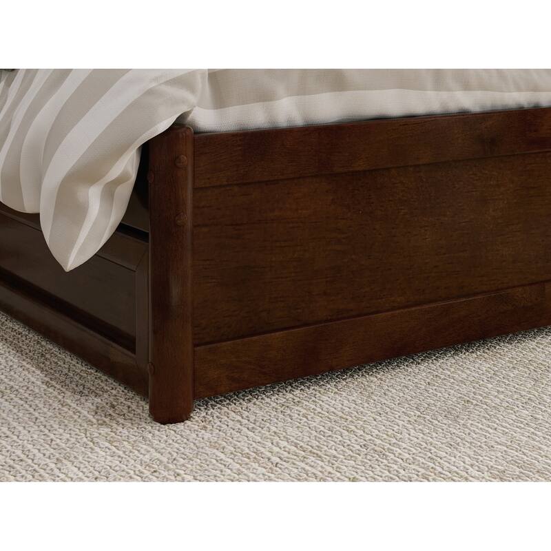 Barcelona Panel Platform Bed with Storage Drawers
