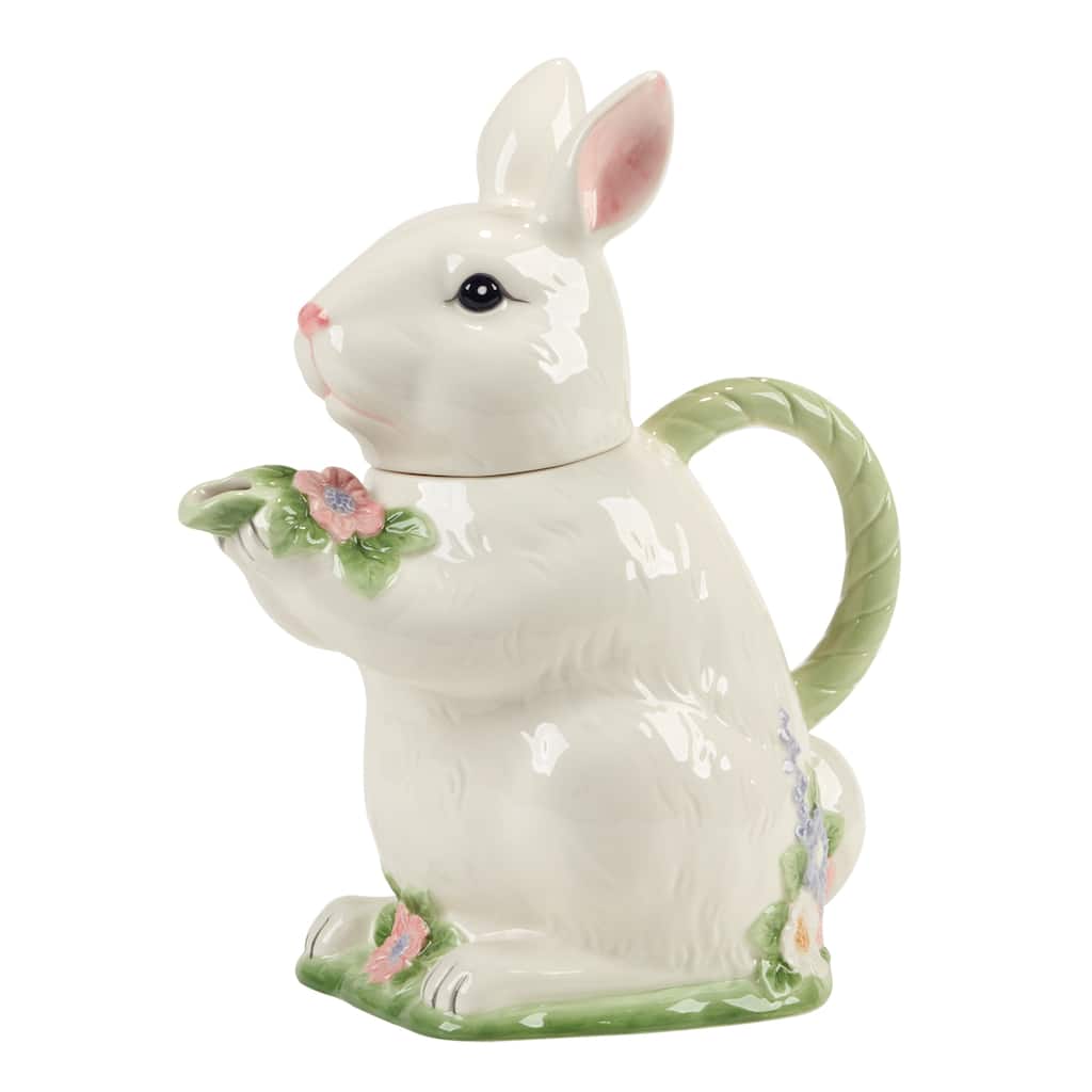 Certified International Easter Morning 3-D Bunny Cookie Jar, 32 oz. - 32 oz.