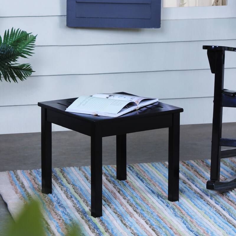 Cambridge Casual Dayton Square Wood Outdoor Side Table