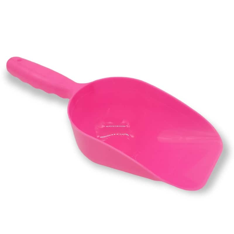 Handy Housewares Colorful BPA-Free Pet Food Scoop - Measures Up To 1 Cup - Pink - 3 Pack