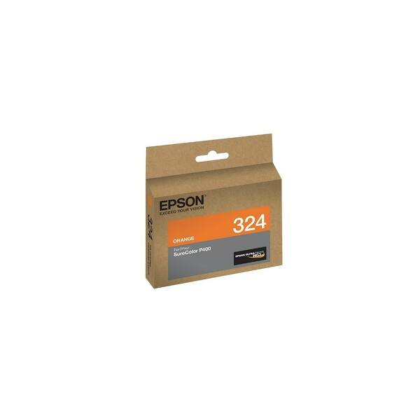 Shop Epson T324 Hg2 Ink Cartridge Orange Epson Ultrachrome 324 Ink Cartridge Orange Inkjet Free Shipping On Orders Over 45 Overstock 19493314