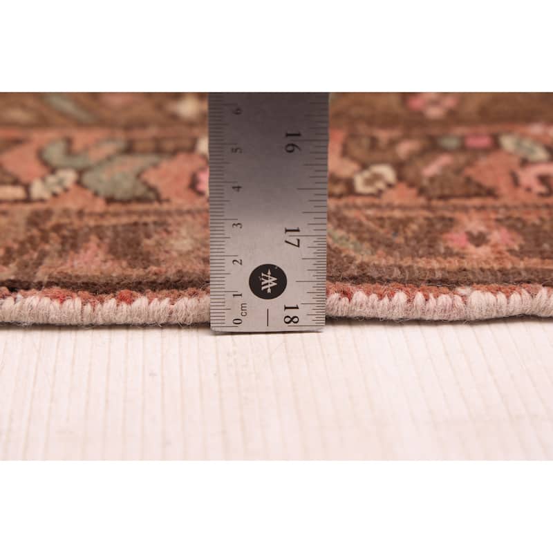 ECARPETGALLERY Hand-knotted Antalya Vintage Brown Wool Rug - 3'3 x 5'2