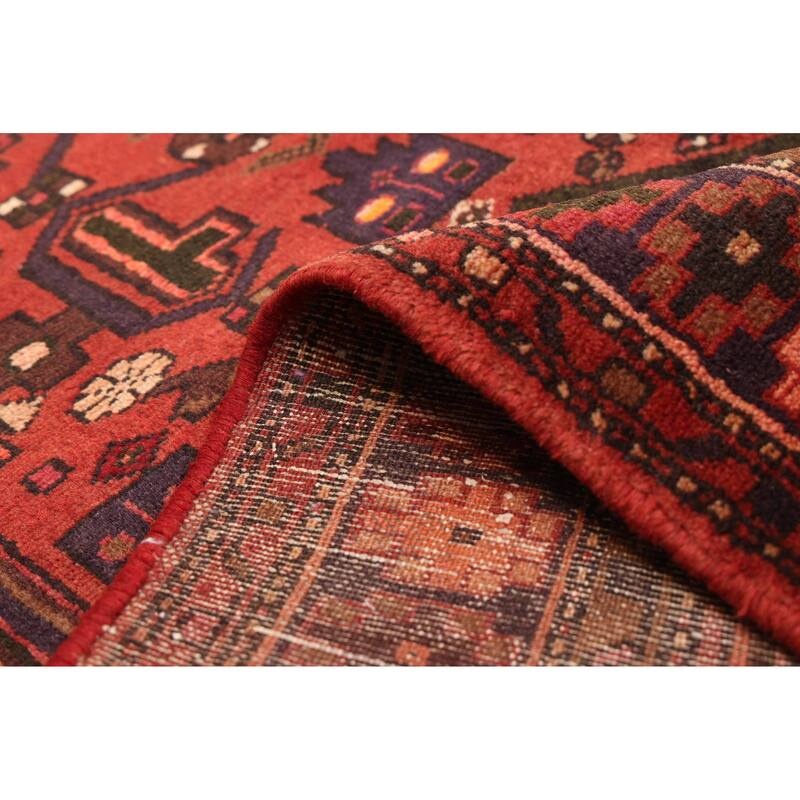 ECARPETGALLERY Hand-knotted Andelz Red Wool Rug - 3'7 x 6'6
