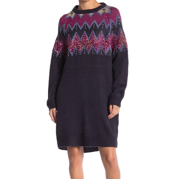 chevron sweater dress