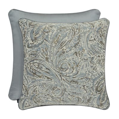 Five Queens Court Garrison 20" Square Decorative Throw Pillow