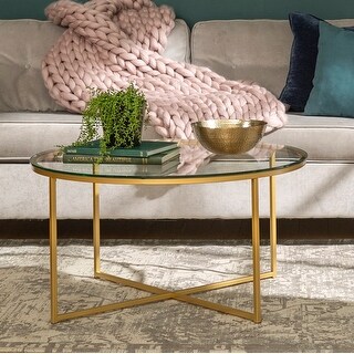 Helbling 36-inch Round Coffee Table