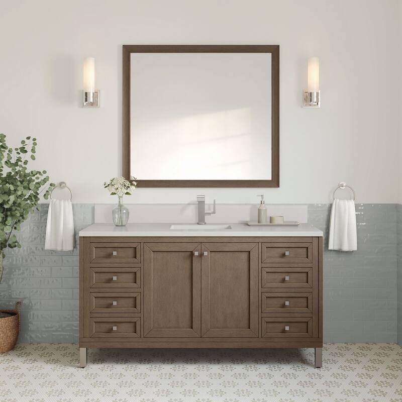James Martin Vanities 305-V60S-1WZ Chicago 60" Single Basin Wood