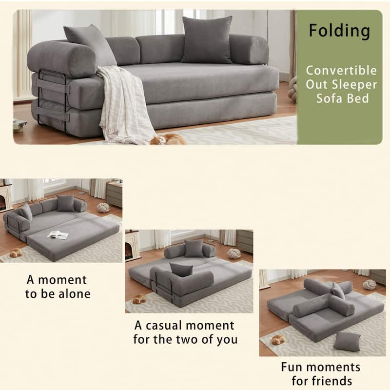 Folding Convertible Sofa Bed