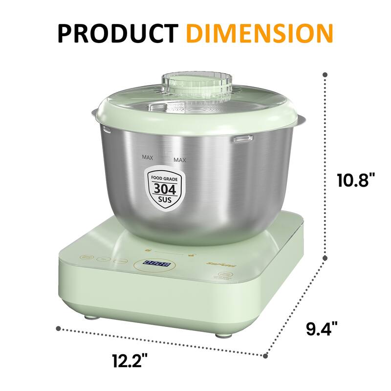 Electric Dough Maker with Weighing & Ferment Function