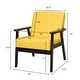 preview thumbnail 22 of 64, Costway Set of 2 Fabric Accent Armchair Solid Wood Upholstered Lounge - See Details