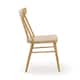 Plank and Beam Solid Wood Windsor Dining Chair - Set of 2